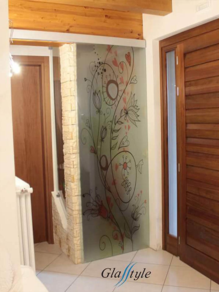 porte vetro, porte in vetro, porte decorate, porte scorrevoli esternomuro,porte in cristallo